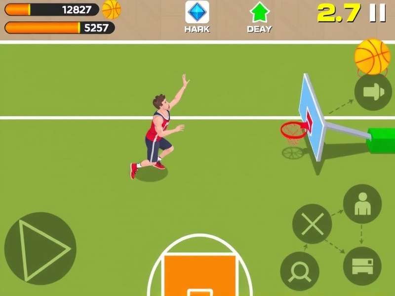 Basket Royale Gameplay Screenshot